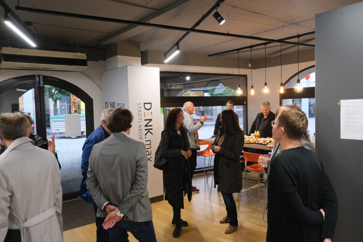 Erstes Ausbilderfrühstück im Denk.max Stadtlabor