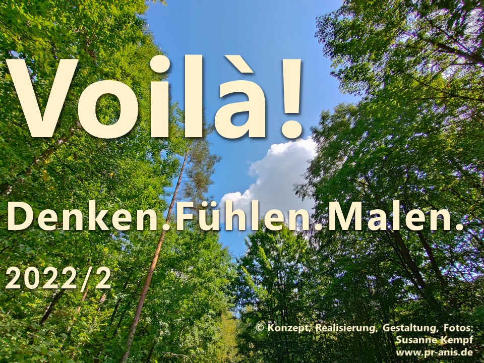 "Voilà! Denken. Fühlen. Malen": Digitale Kunstausstellung