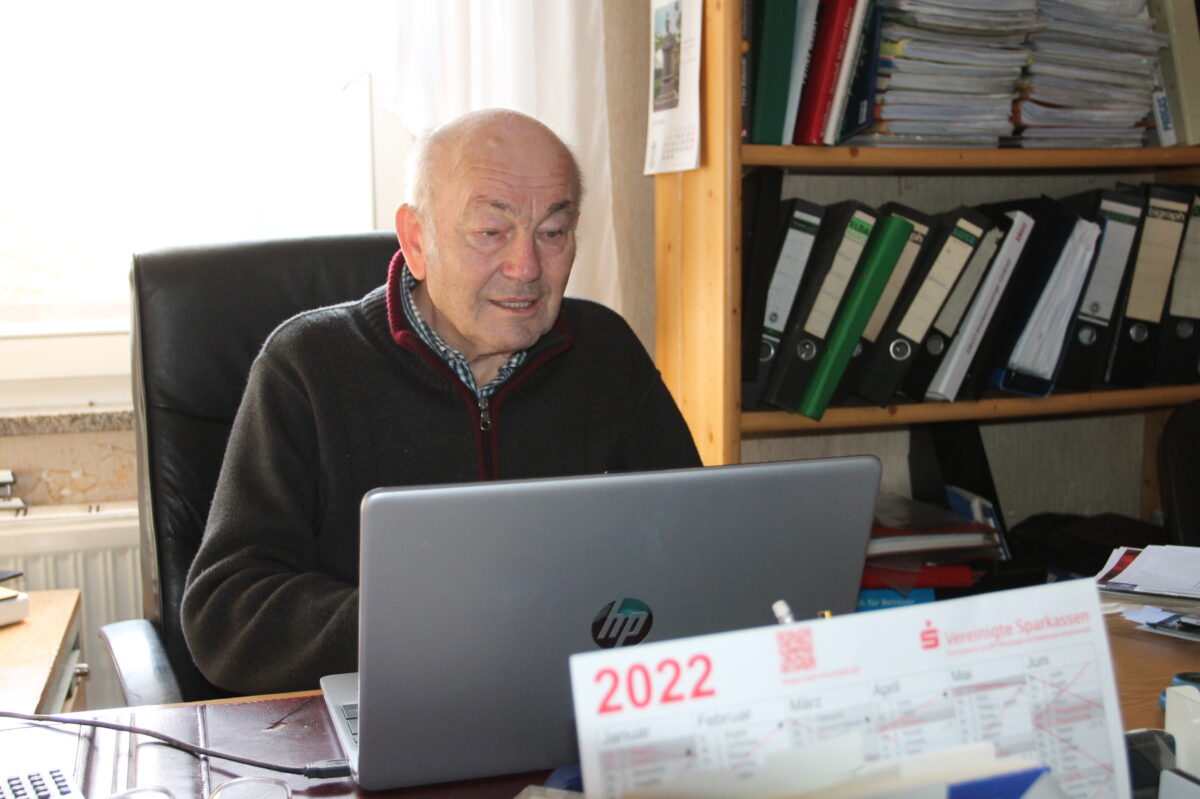 Altbürgermeister Albert Kick zeigt weiterhin großes Engagement