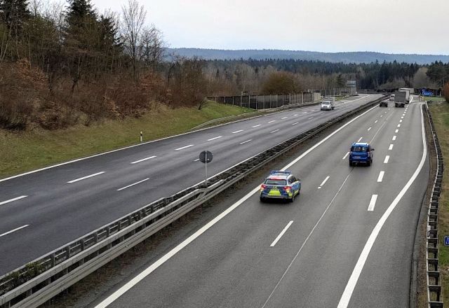 Sperre der A93-Anschlussstelle Windischeschenbach Richtung Hof