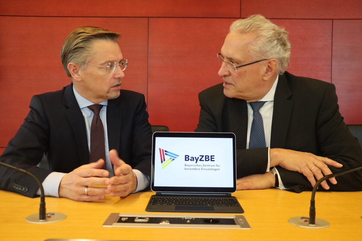 Ausbau des BayZBE - starker Eckpfeiler im Katastrophenschutz