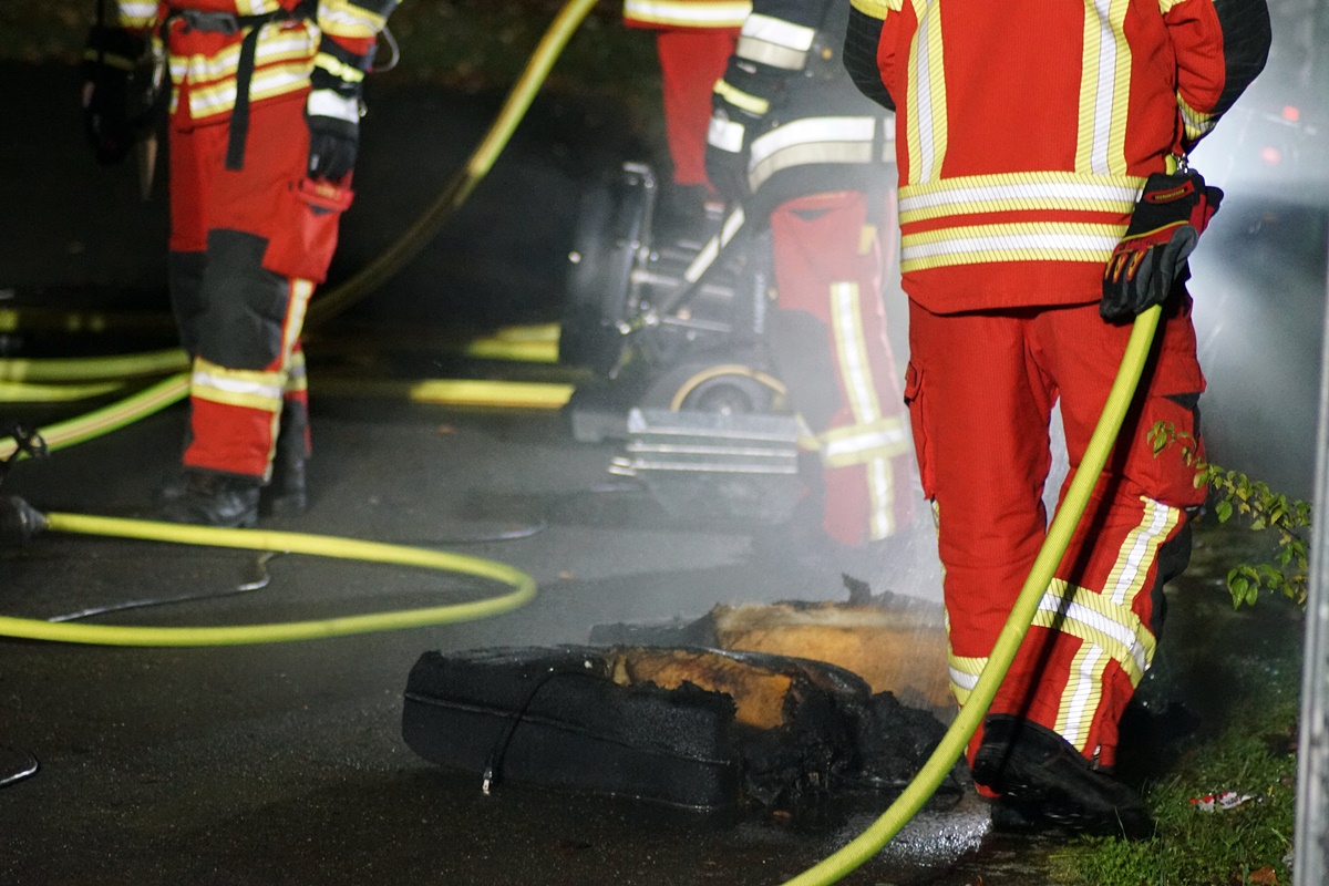 Zwei Verletzte: Großes Glück bei Zimmerbrand