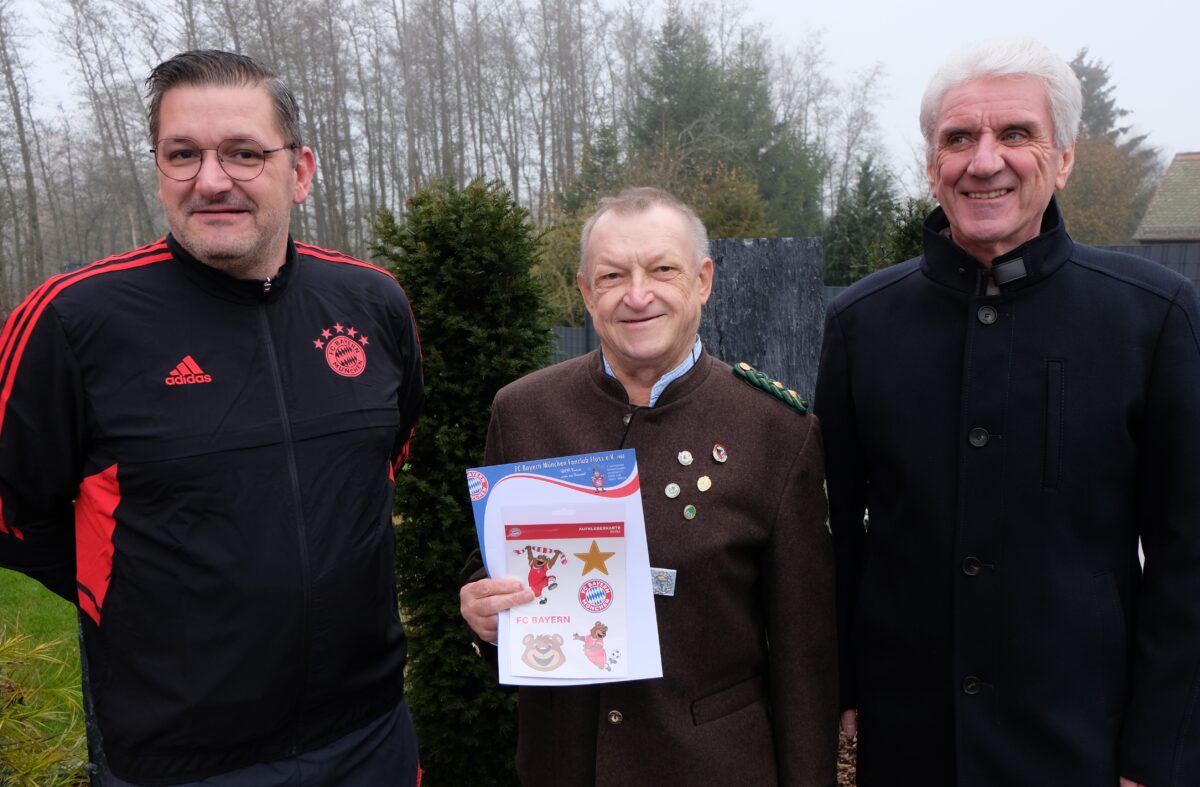 FC-Bayern-Fanclub im königlichen Spendenrausch