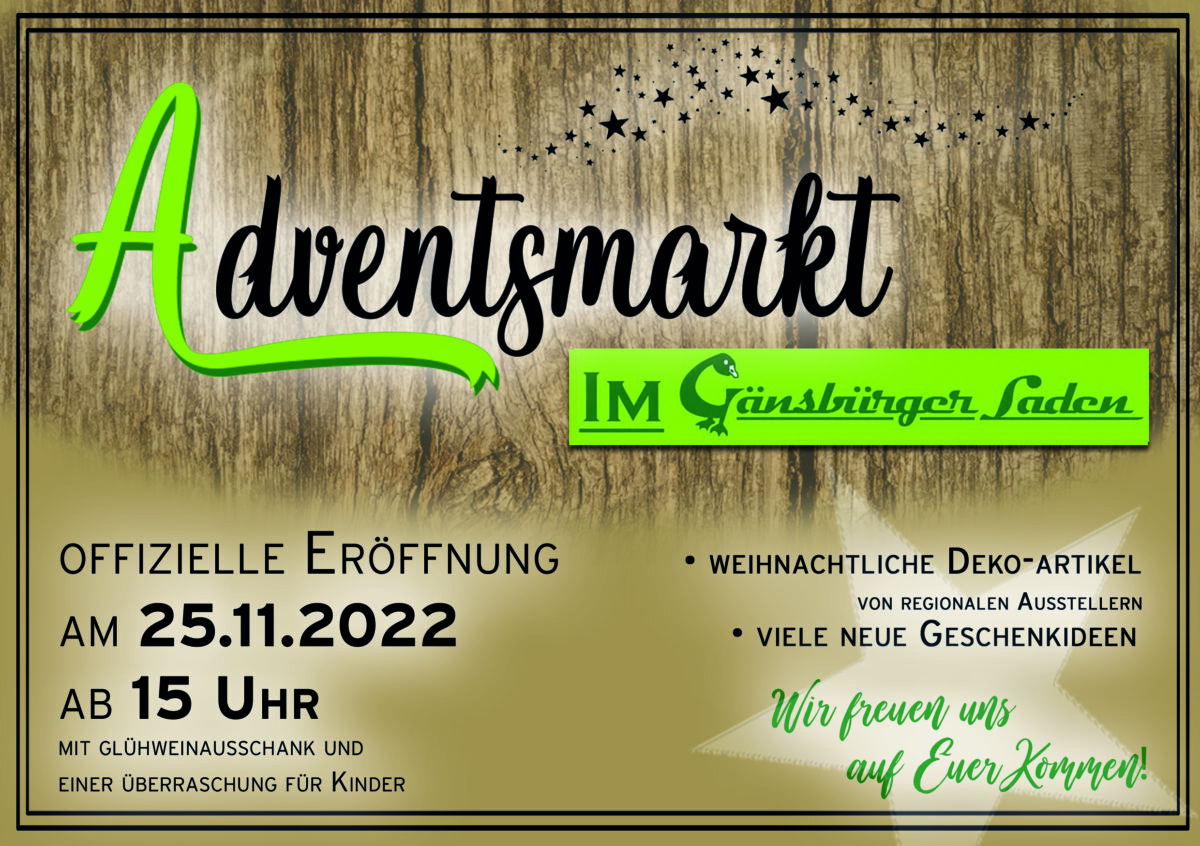 Alles regional – ein besonderer Adventsmarkt in Waldthurn
