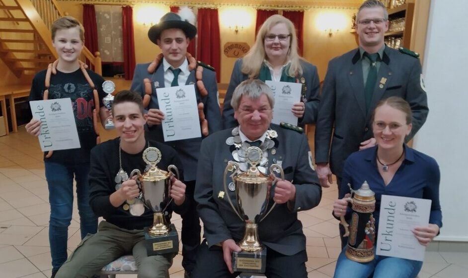 Treffsichere Schützen: Könige und Meister aus Tännesberg