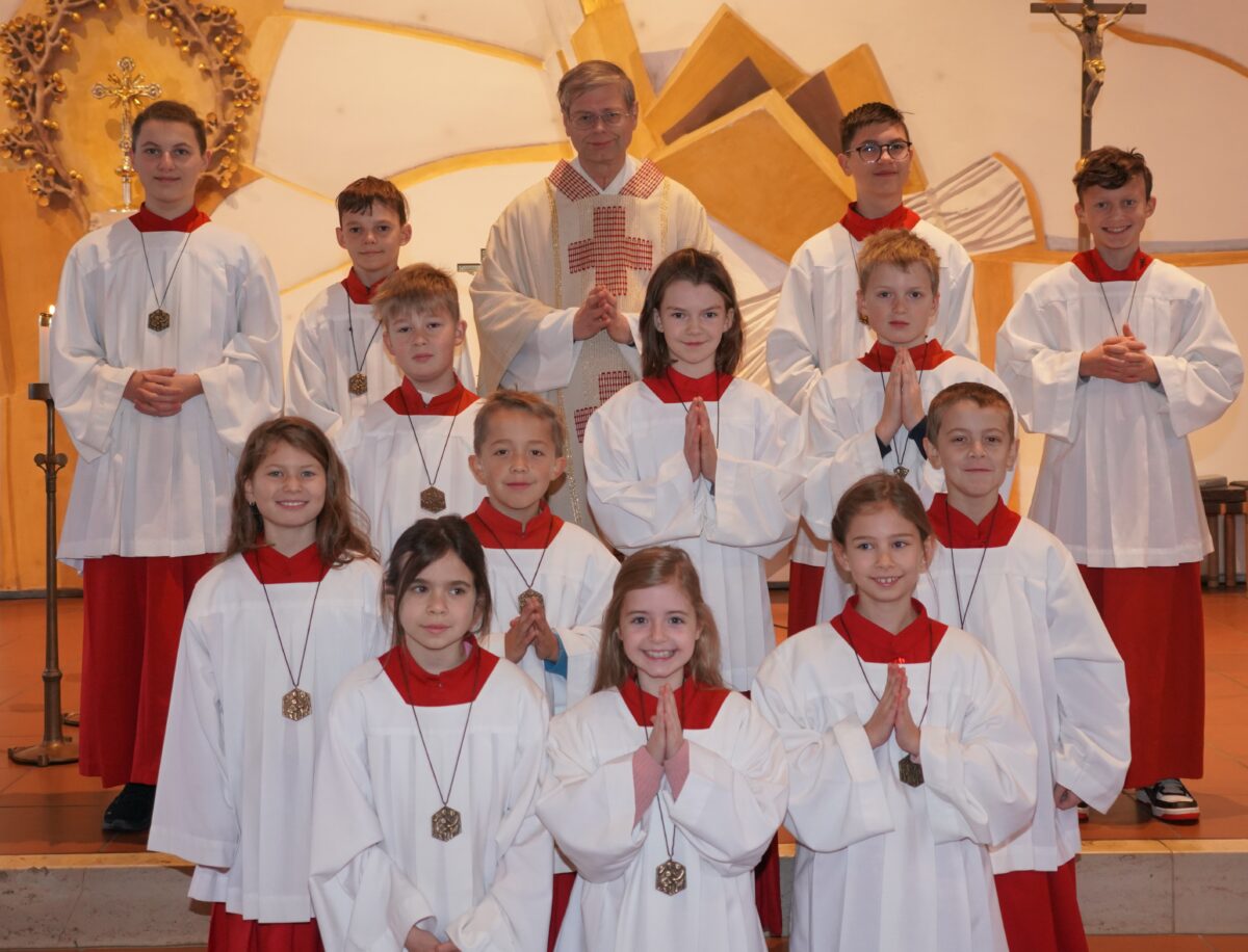 Willkommen zum Dienst am Altar