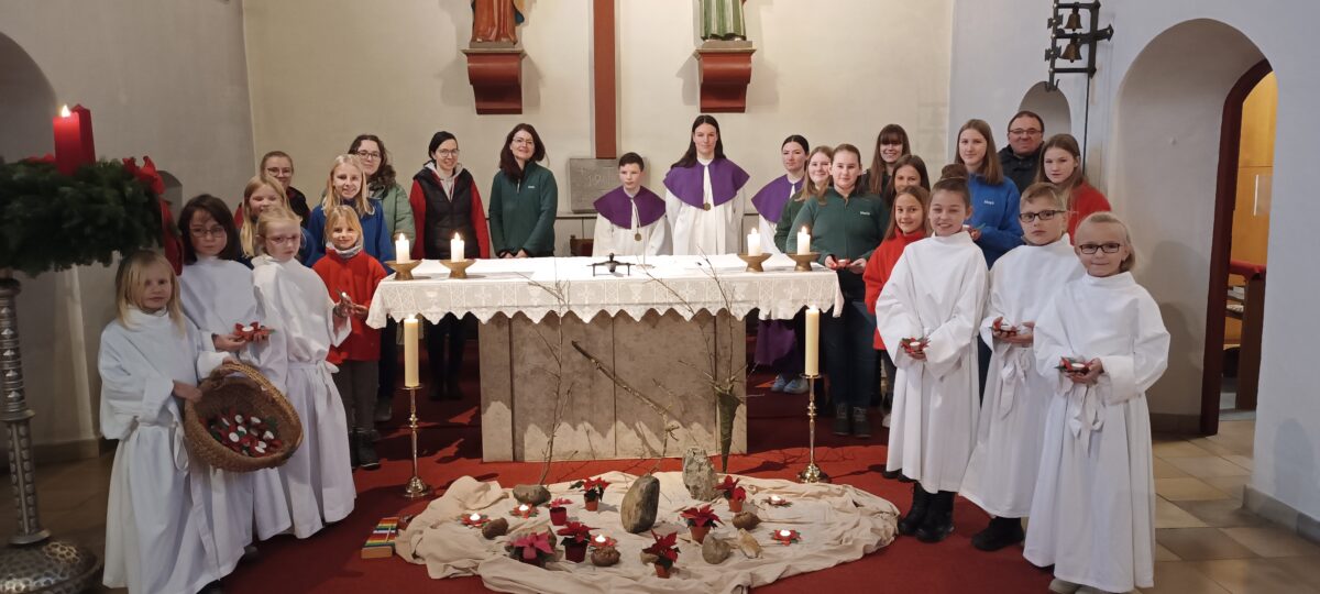 „Gaudete“ - Kinder gestalten Gottesdienst