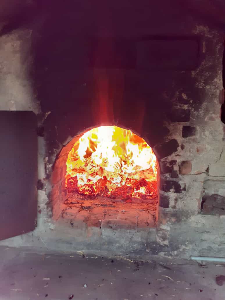 Feuer frei: Alter Backofen wieder in Betrieb