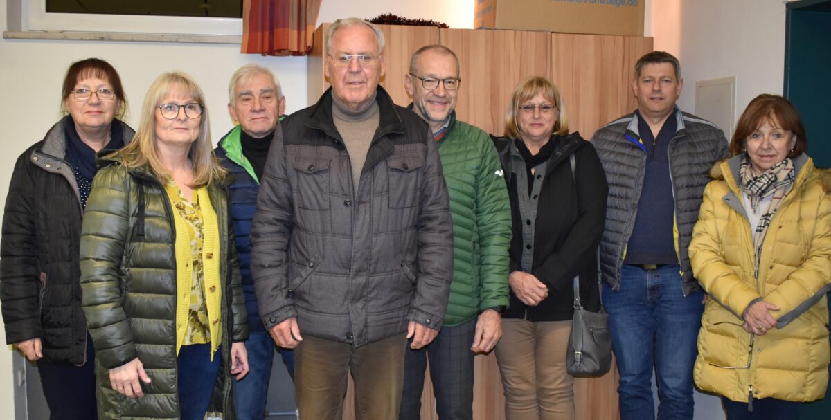 Die Vorstandschaft des Bürgervereins Städtedreieck