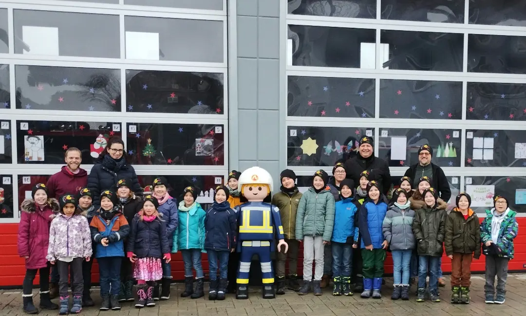 Bescherung bei den Groschletzgreyner Feyerdeiferlern