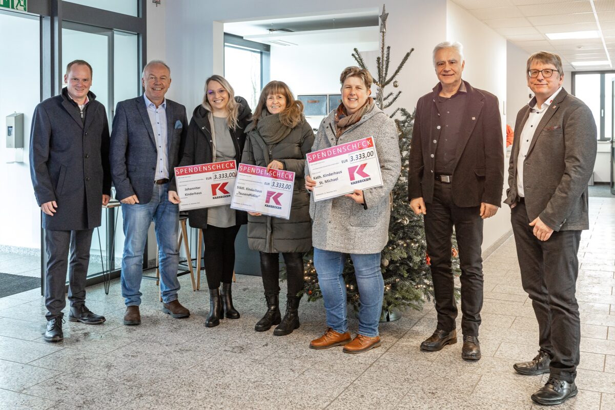 Erfolg trifft auf soziales Engagement – große Spende an Waldsassener Kinderhäuser