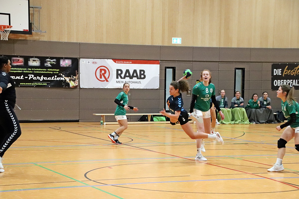 Weidener Handballdamen bieten im Spitzenspiel eine starke Aufholjagd