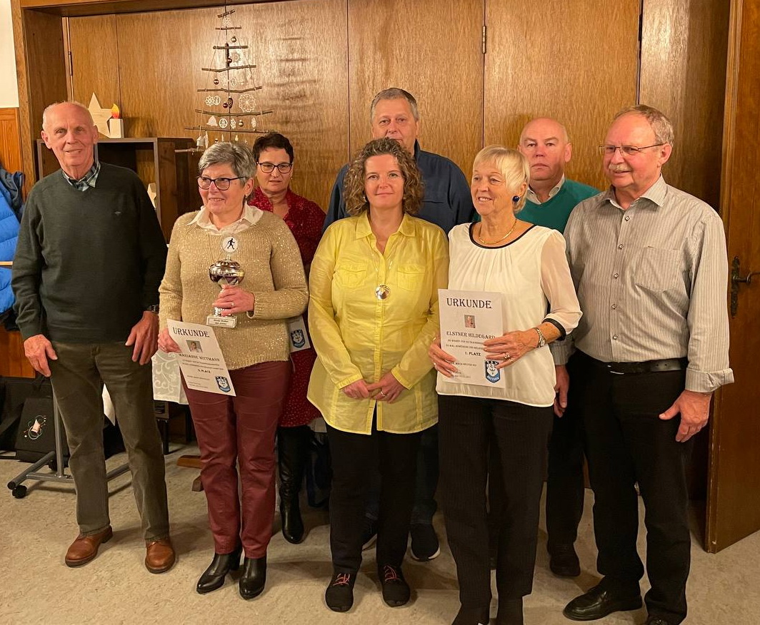 Nordic Walking Abteilung des TSV Pressath: Walkerin des Jahres gewählt