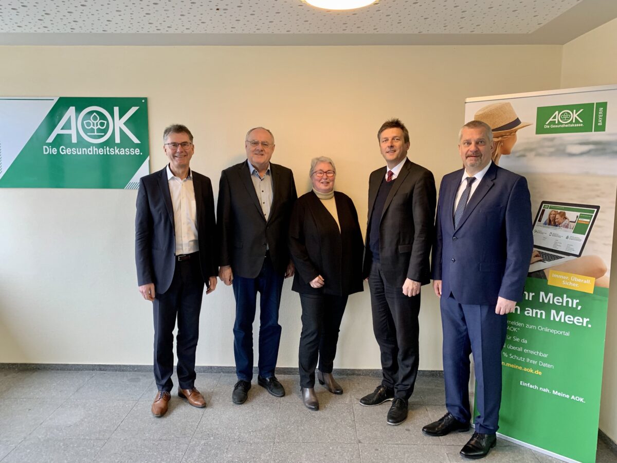 AOK-Beirat: Vorsitzwechsel mit großen Plänen