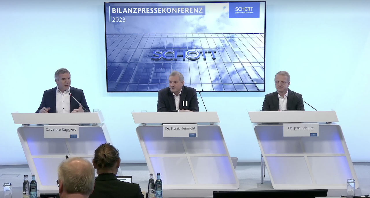 Aller Krisen zum Trotz: Schott investierte so viel wie noch nie