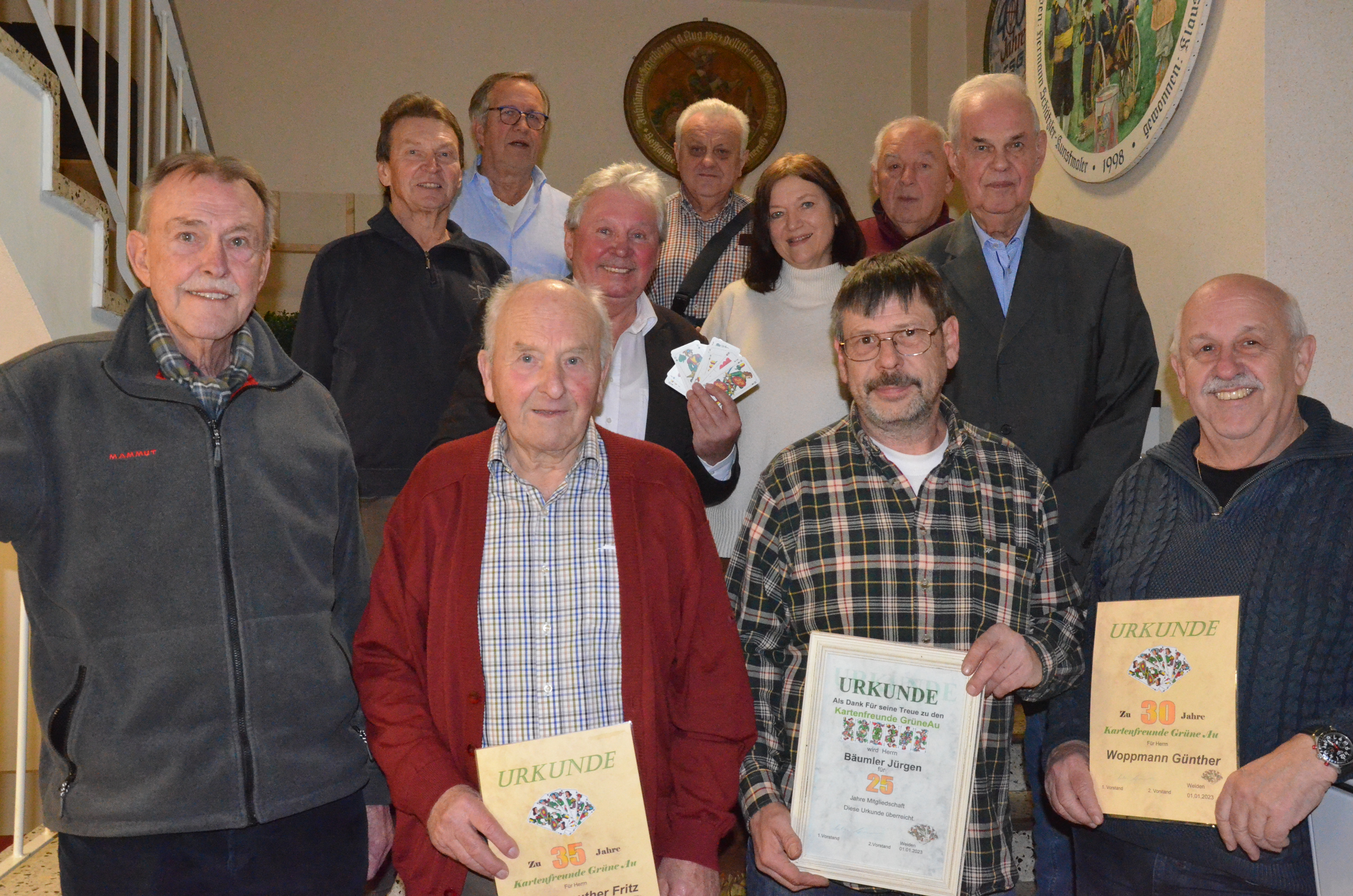 Kartenfreunde "Grüne Au": Sabine Herrmann ist neue Vorsitzende