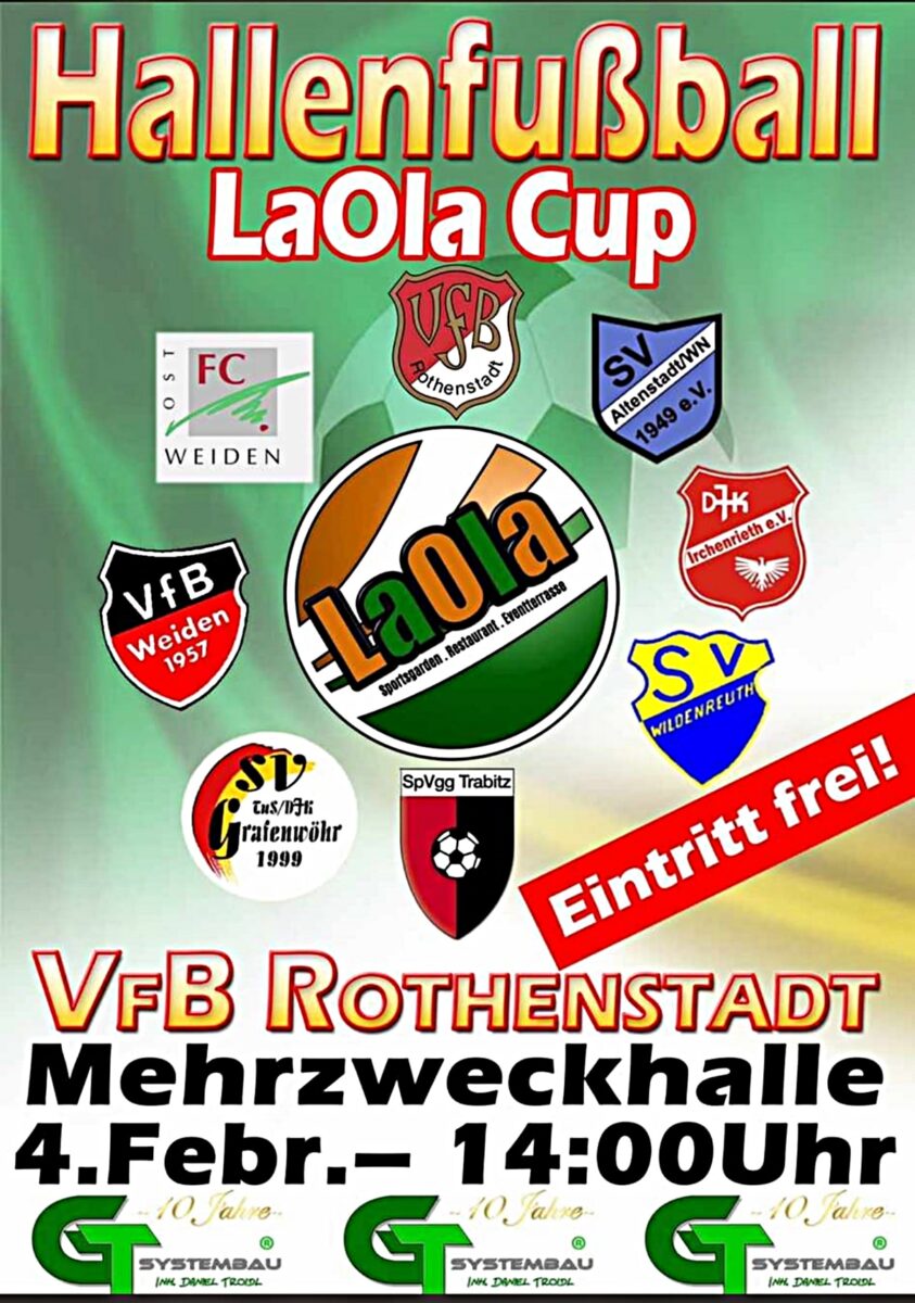 Laola-Cup 2023: Hallenturnier für Groß und Klein