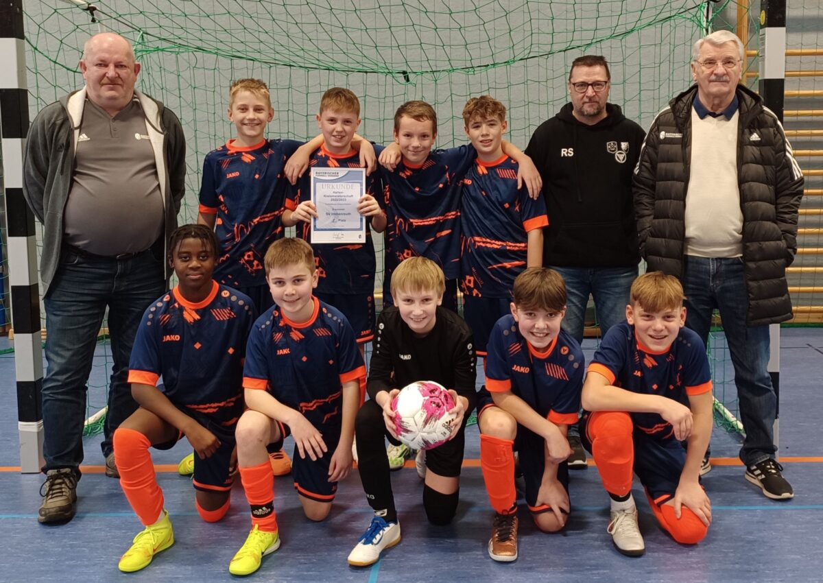 U 13 des SV Immenreuth holt sich souverän die Futsal-Kreismeisterschaft