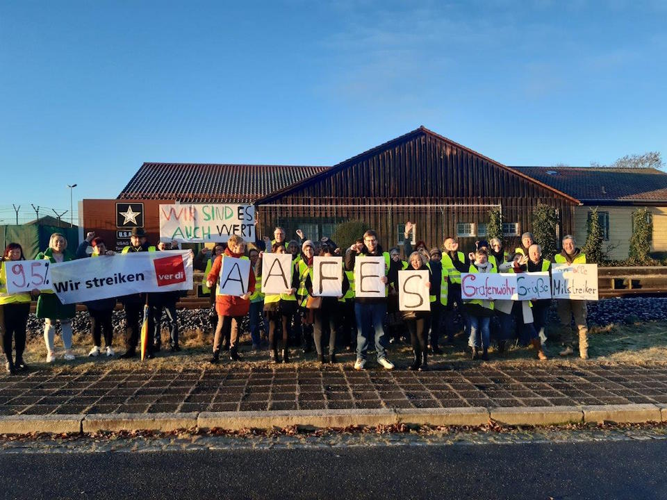 ver.di ruft Zivilbeschäftigte zum Streik auf