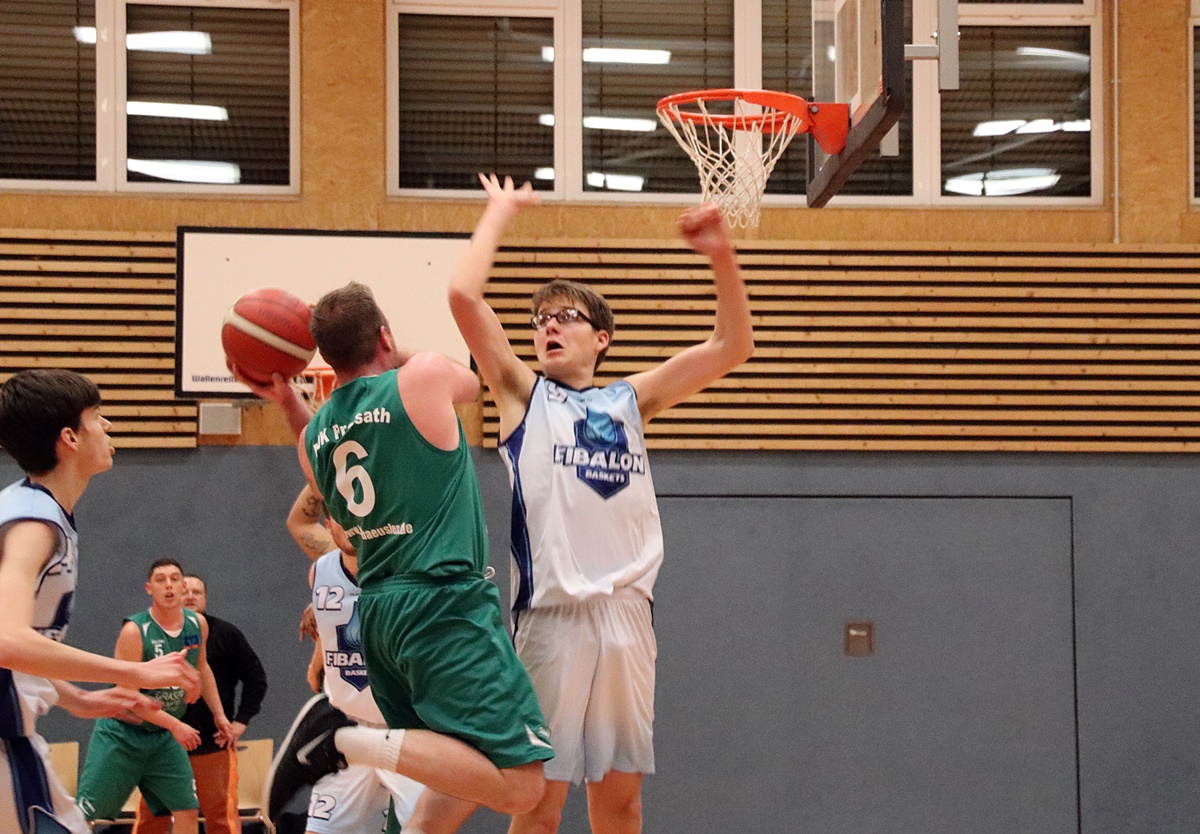 Unglückliche Niederlage für die Pressather Basketballer