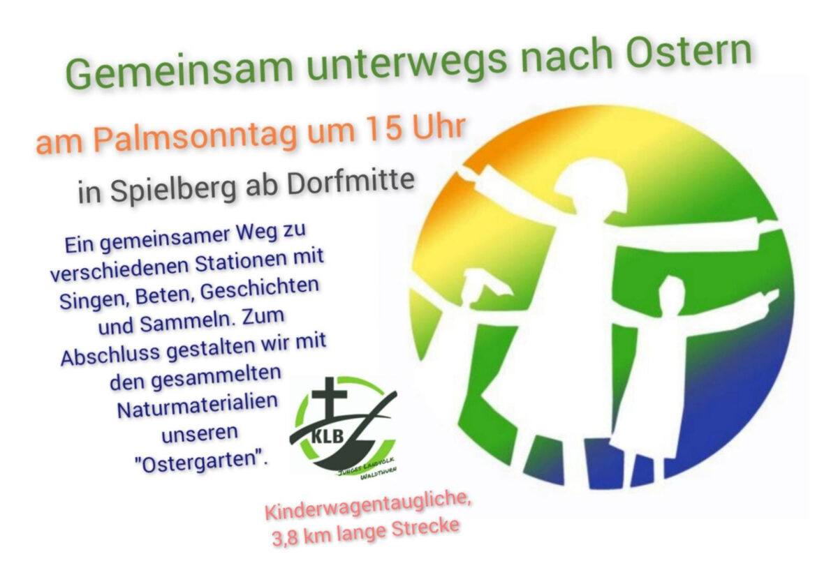 Gemeinsam unterwegs nach Ostern