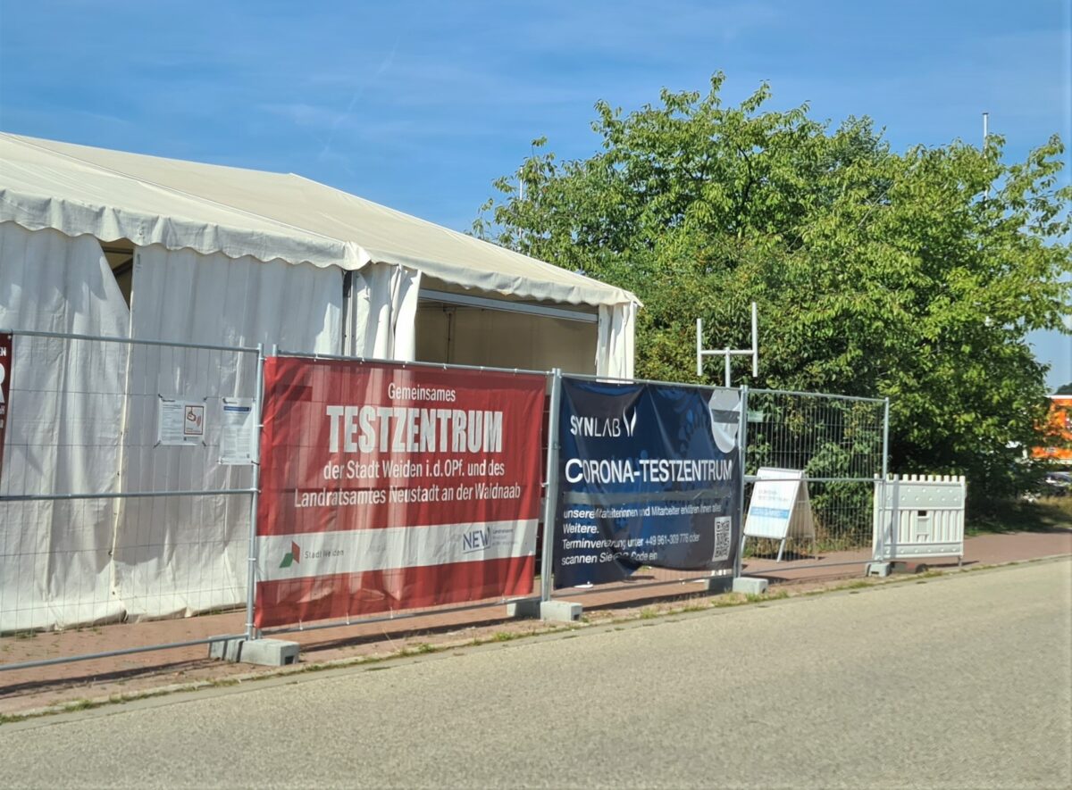 Der Frühling kommt - das Testzentrum schließt