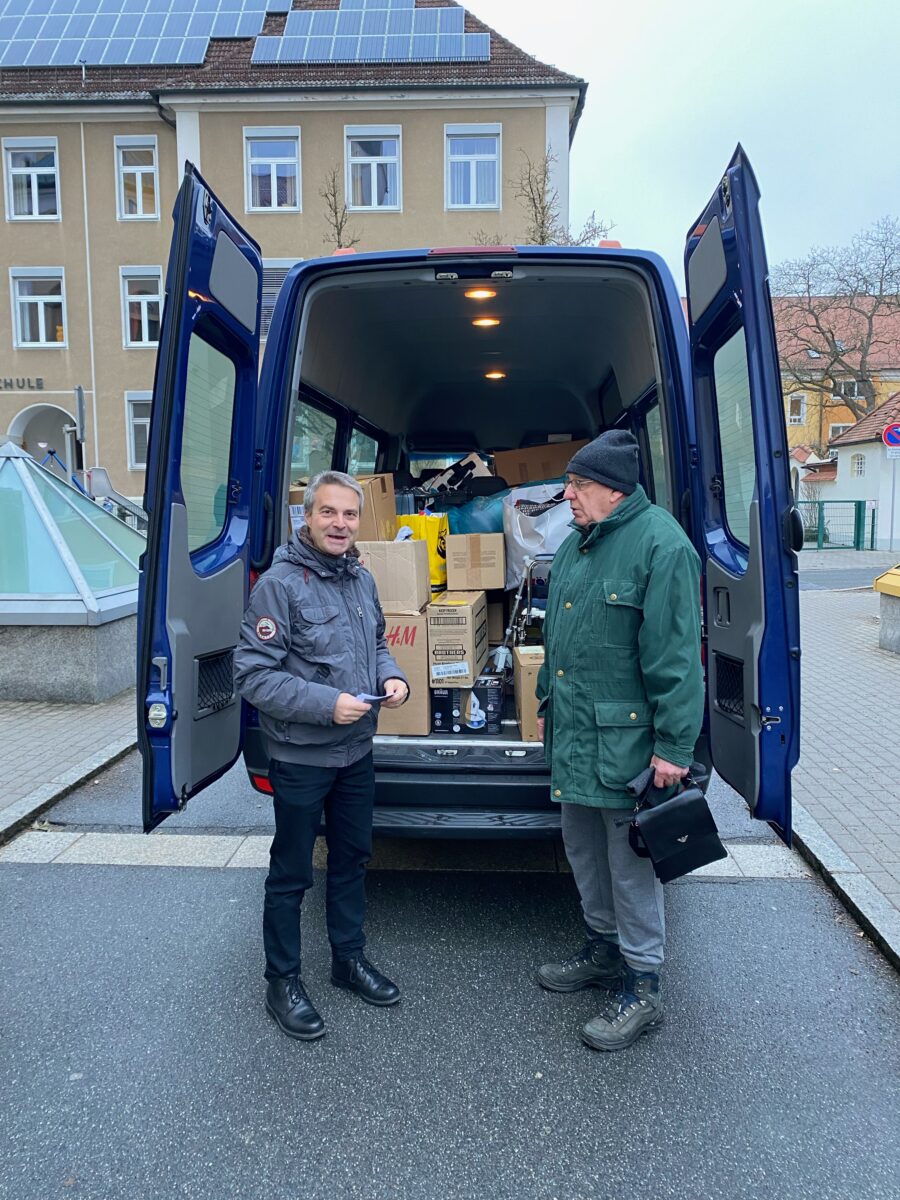 Kolpingfamilie Weiden St. Josef e.V. unterstützt die Aktion "Winterhilfe für die Ukraine"