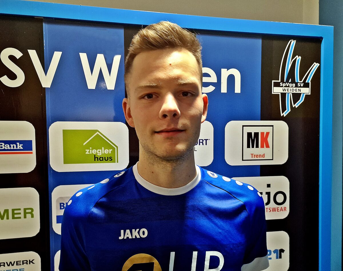 SpVgg SV Weiden meldet ersten Neuzugang für die kommende Saison