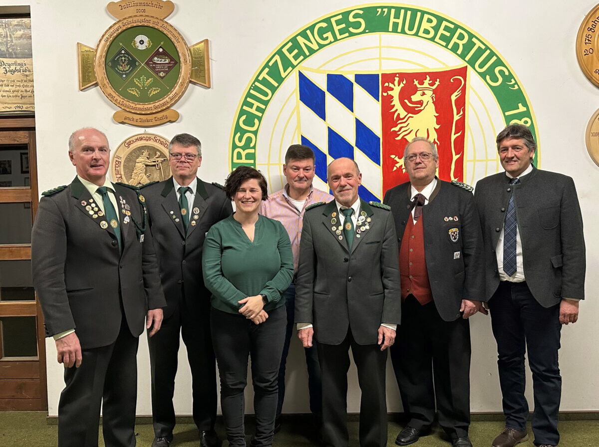 Auszeichnungen und Wahlen bei den Hubertusschützen