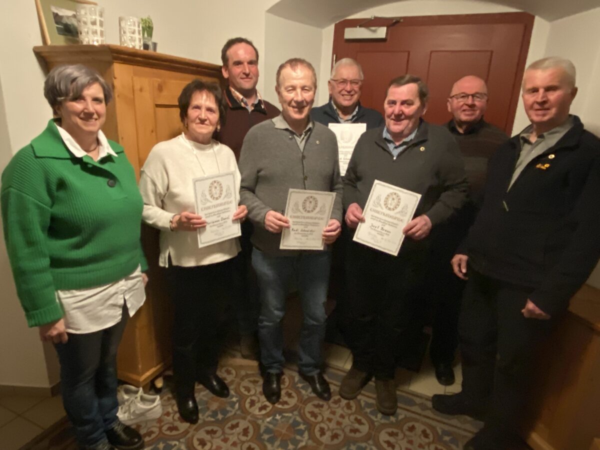 Generalversammlung des OWV Tännesberg ohne Probleme