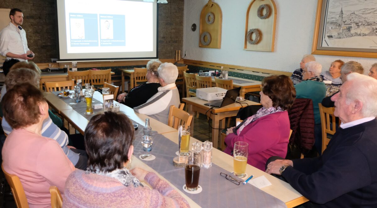 Vortrag über Hörakustik für Flosser Senioren