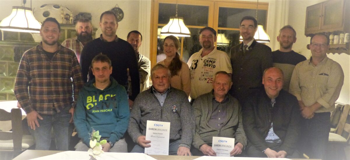 Gerhard List bleibt CSU-Vorsitzender