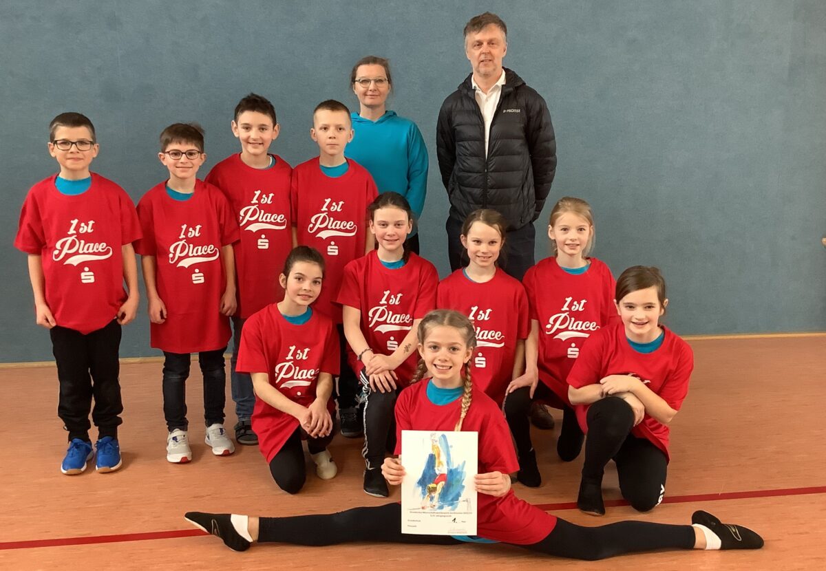 Pressather Schülerinnen und Schüler gewinnen Geräteturnwettbewerb