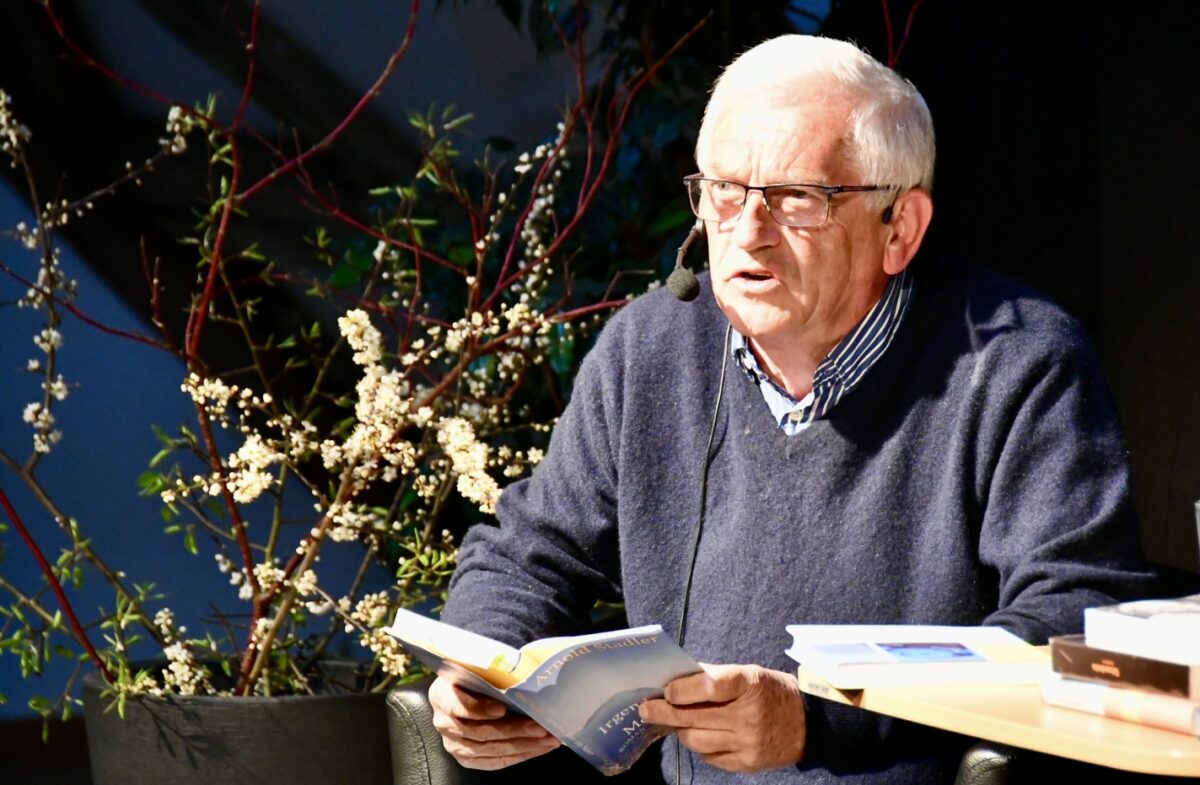 Arnold Stadler bei den Literaturtagen Foto: Martin Stangl