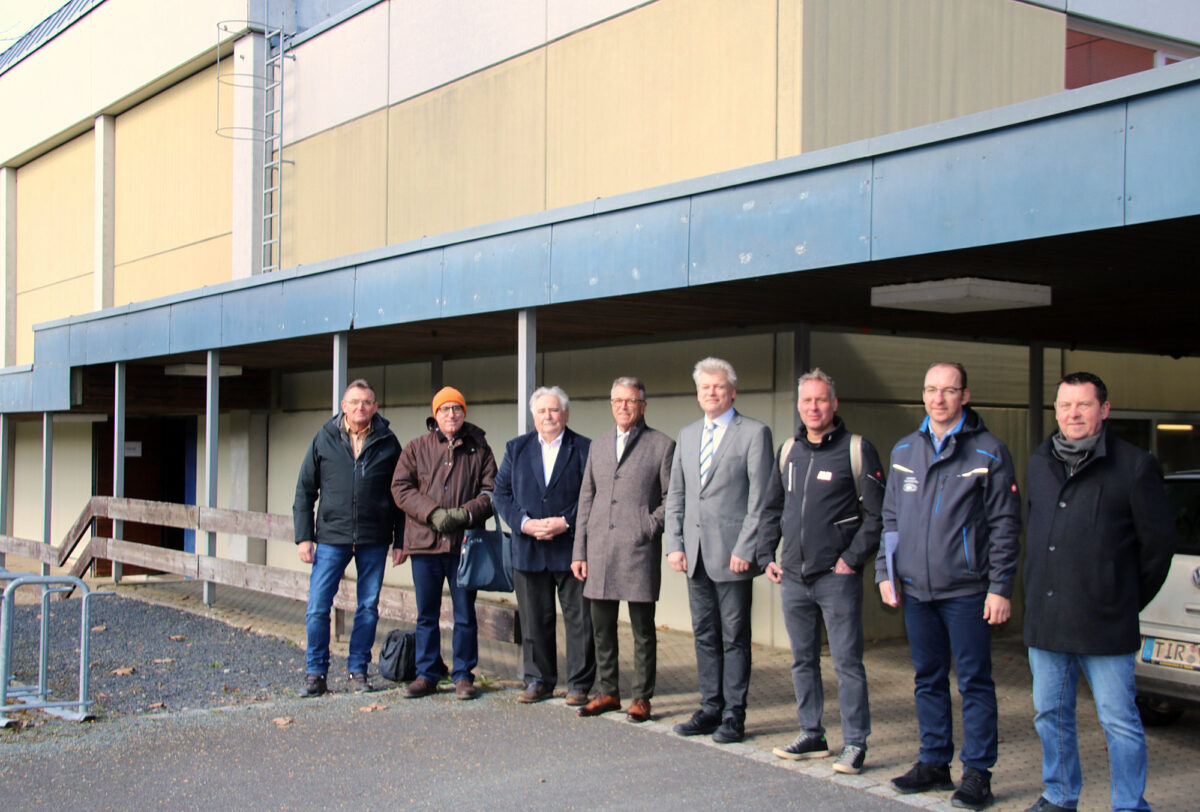 Startschuss für die Sanierung der Tirschenreuther Dreifachturnhalle