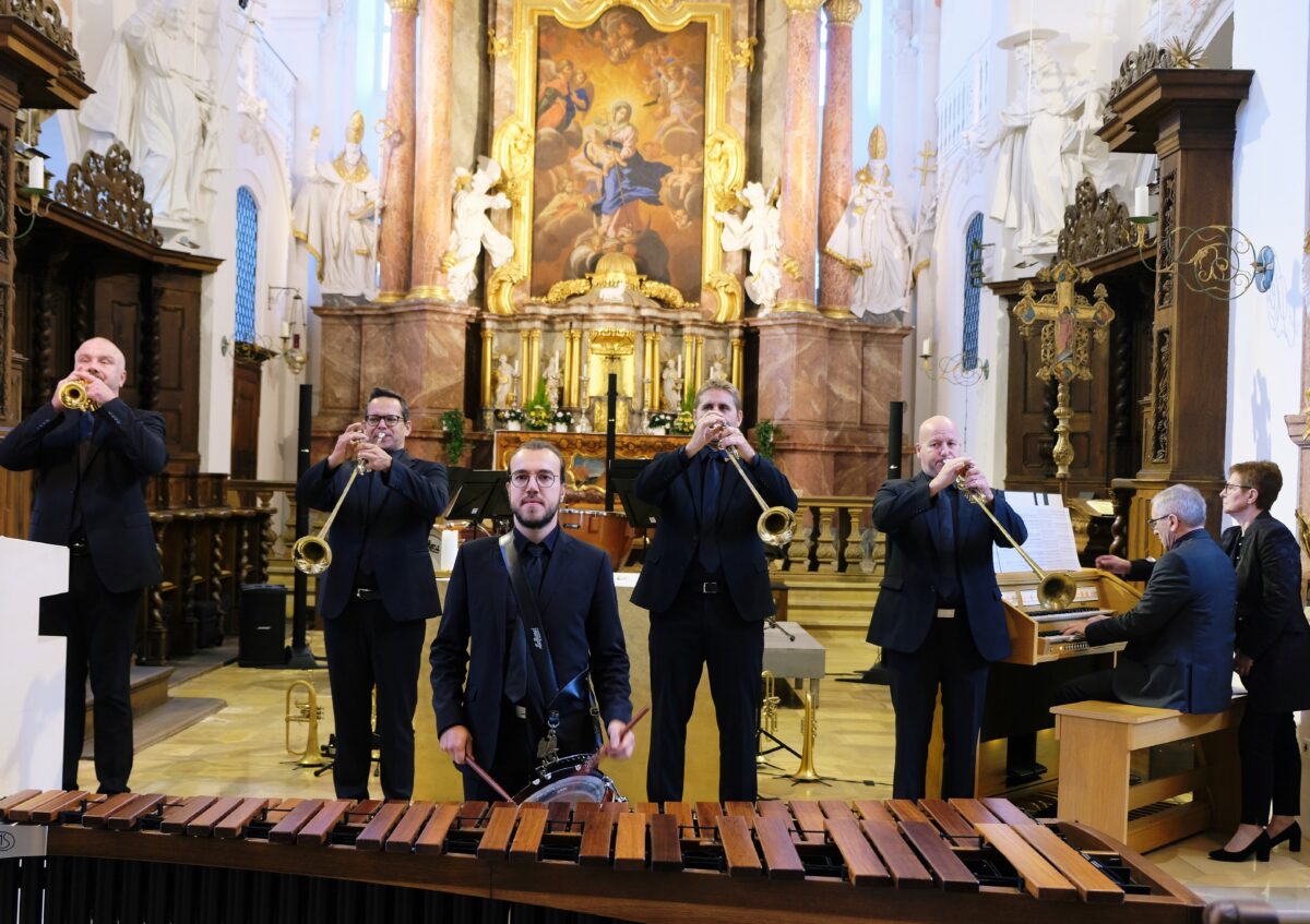 Beginn der Speinsharter Konzertsaison mit Bavarian Brass