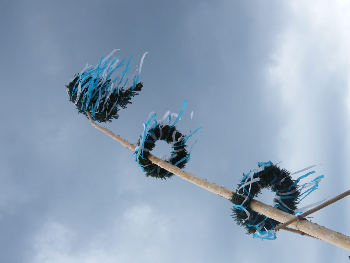 Einladung zum Maibaumfest nach Lerau