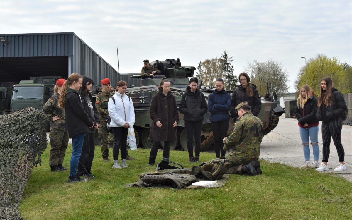 Girls Day: Soldatin ist schon längst kein ungewöhnlicher Beruf mehr