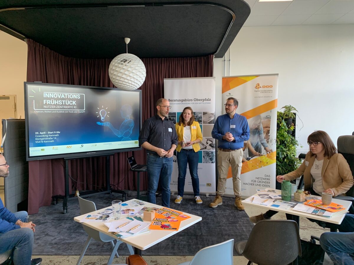 Schnelles Internet und guter Kaffee: Innovationsfrühstück in Kemnath