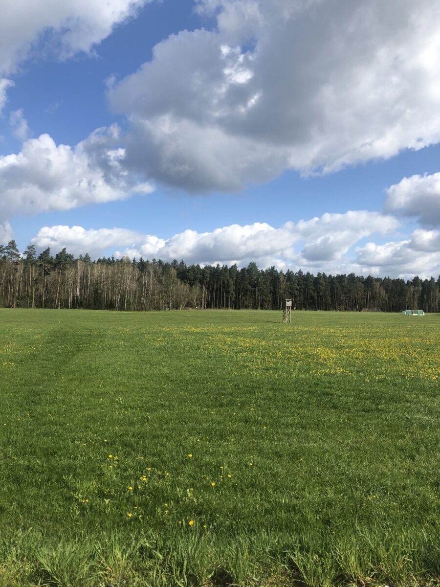 Jagdgenossen Mantel hatten viel zu besprechen
