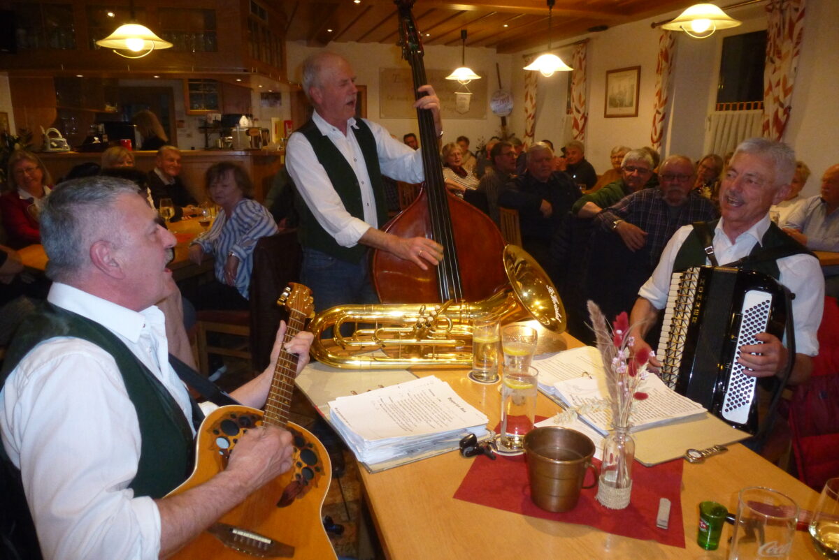 Beste Stimmung beim Musikantenstammtisch in Kaltenbrunn