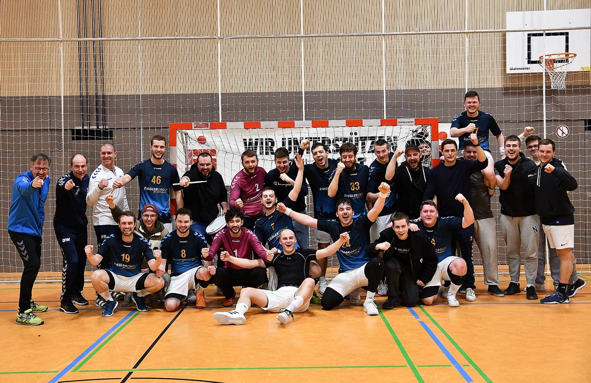 Handballherren des HC Weiden behaupten durch Sieg gegen Neunburg den dritten Platz