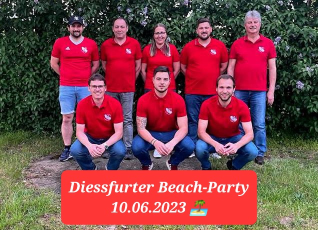 90er- und Beachparty-Wochenende in Dießfurt