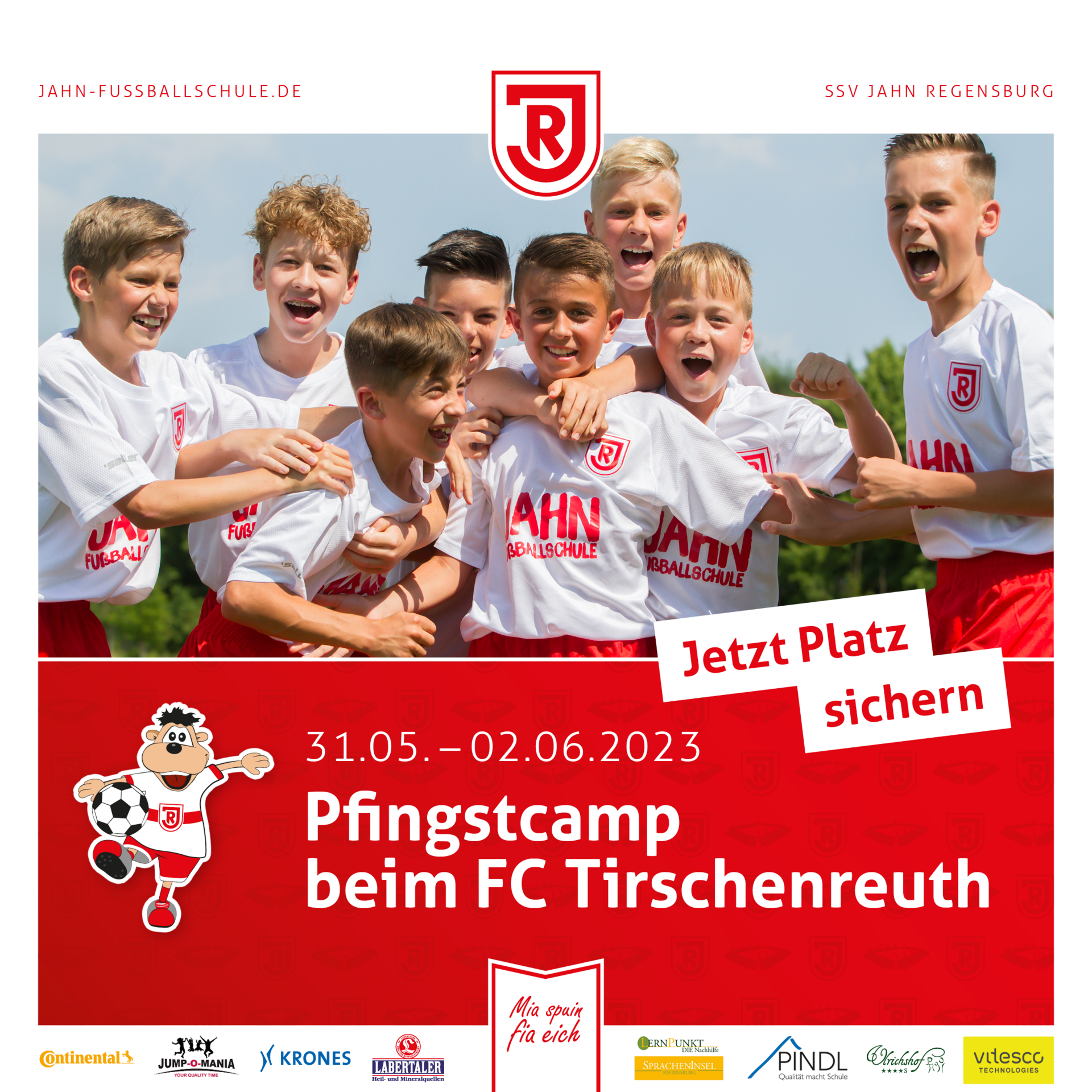 Spaß garantiert beim Feriencamp des FC Tirschenreuth und des SSV Jahn Regensburg
