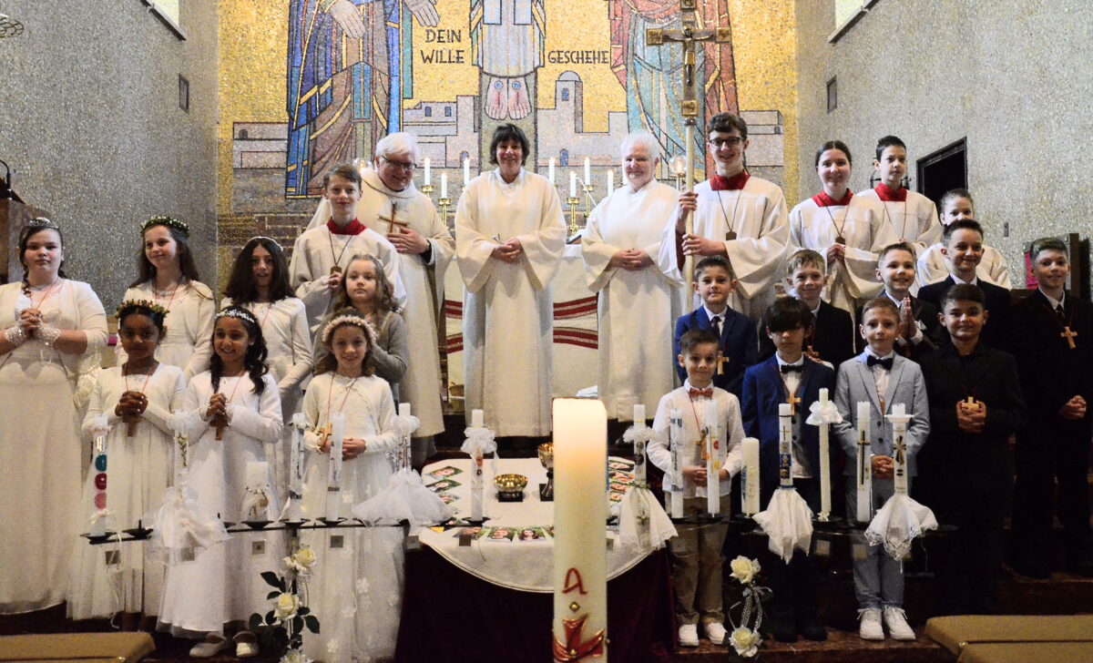 Erstkommunion in der Seelsorgegemeinschaft Herz Jesu und St. Johannes