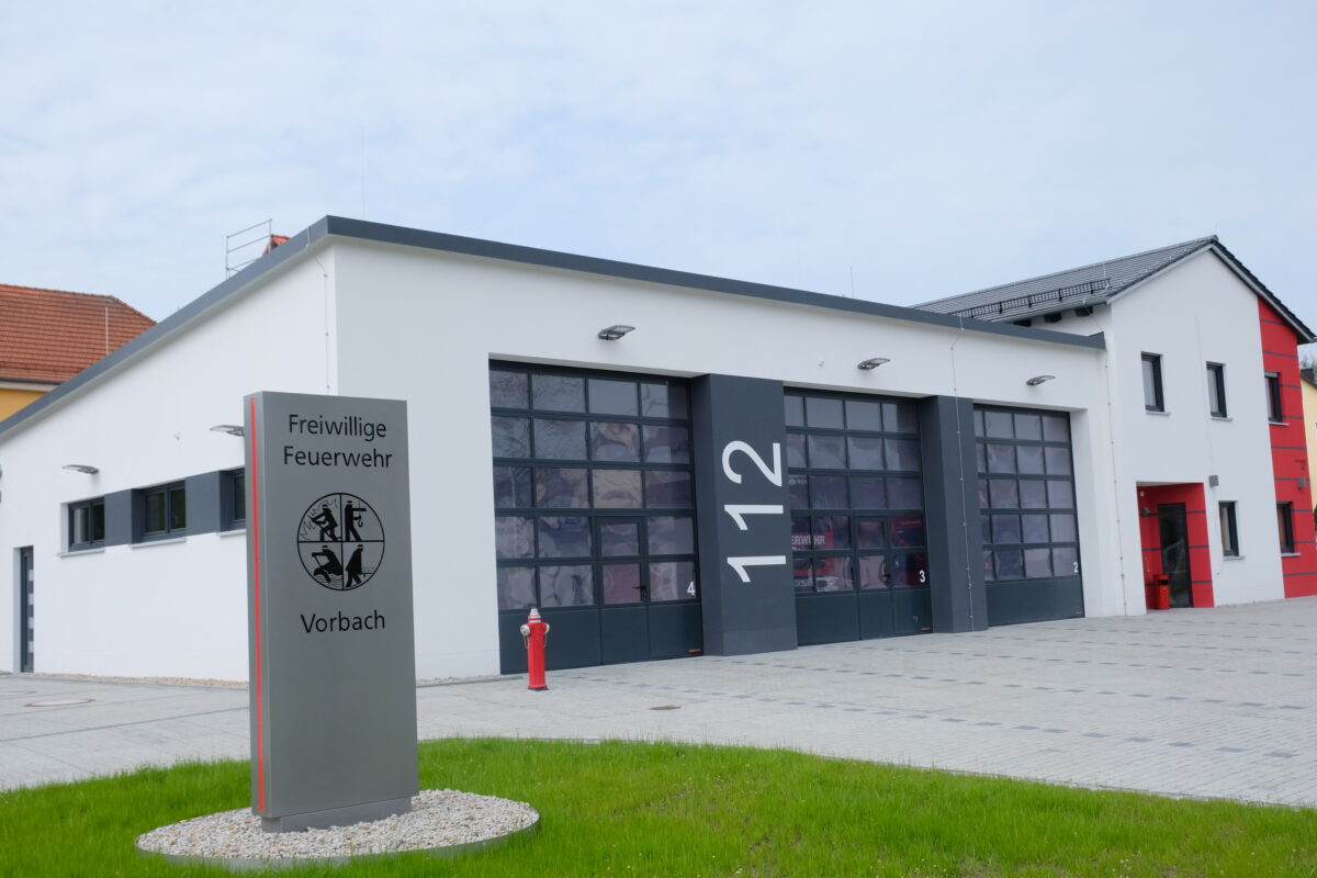Neues Feuerwehrgerätehaus ein Leuchtturm der Gemeinde