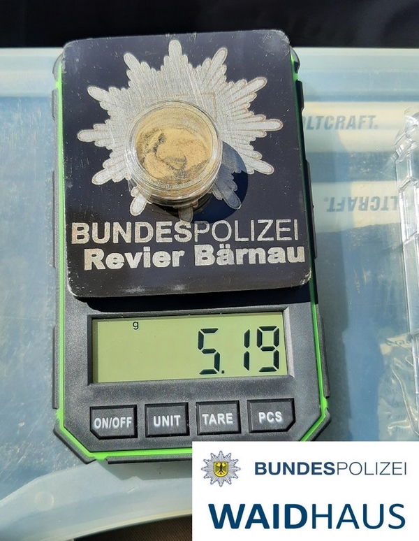 Ausweis vergessen und Marihuana in der Unterhose – Bundespolizei stellt Strafanzeigen