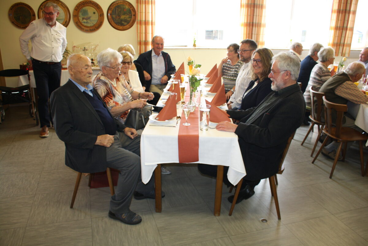 Stimmführer und Schützenmeister wird 90 Jahre