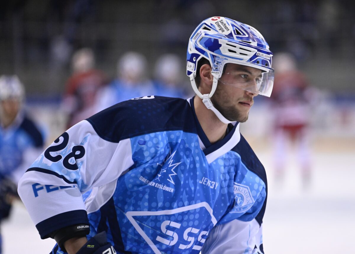 Blue Devils verpflichten Maximilian Kolb von den Dresdner Eislöwen