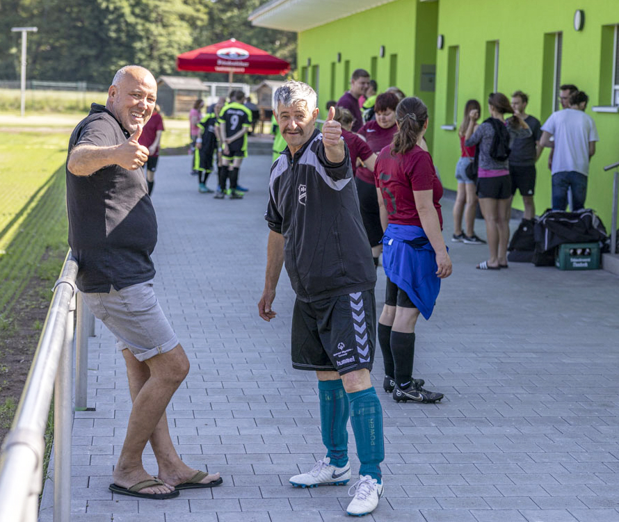 Im HPZ regiert einen Tag lang "König Fußball"